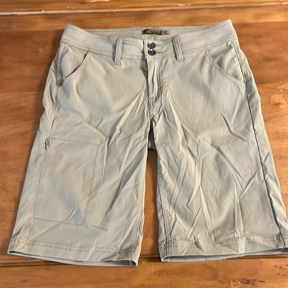 Prana Nylon Bermuda Shorts Size 6
